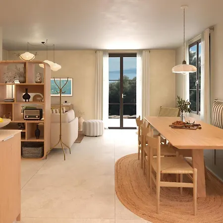 Maison Capucine - Vue Mer, Piscine & Charme Du Cap 펜션 브란도