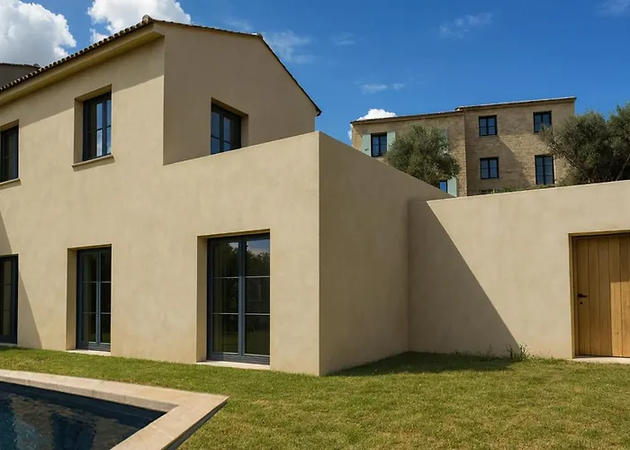 펜션 Maison Capucine - Vue Mer, Piscine & Charme Du Cap 브란도
